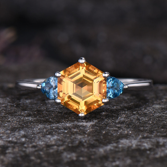 マ*ー様 シトリン 18K リング 15号〜16号 楽天市場】☆K18YG シトリン リング☆/【送料無料】【代引手数料