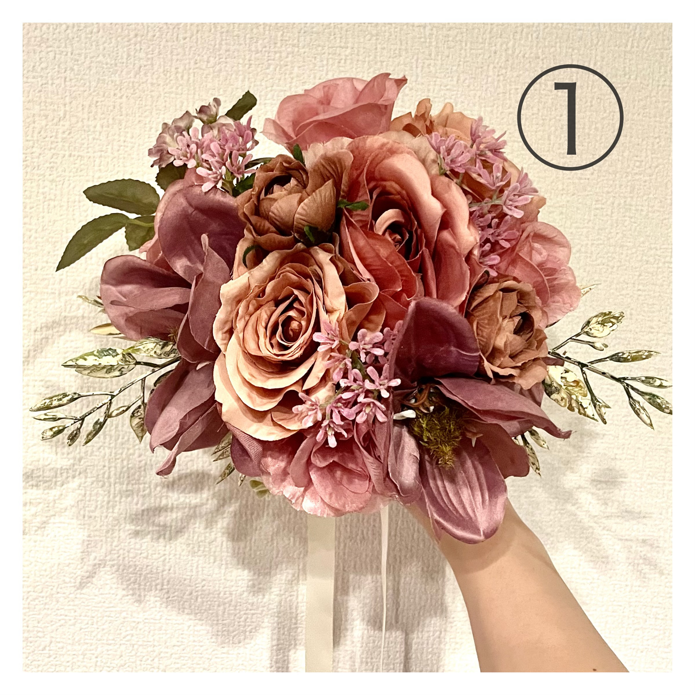 花 造花 アートフラワーブーケ 絵画 絵 立体絵画 立体 アート