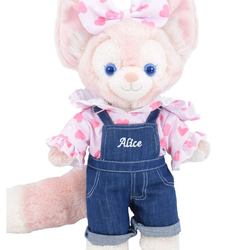 ハンドメイド♡シェリーメイ黒猫コスチューム ダッフィー&シェリーメイ 服 着せ替え コスチューム 黒猫ちゃん