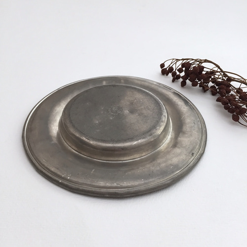 SALE! puter plate /アンティークピュータープレート ノルウエー製