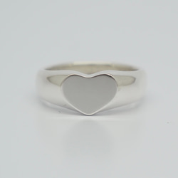 ハートのシグネットリング　M  / Signet ring ver. heart M 1枚目の画像