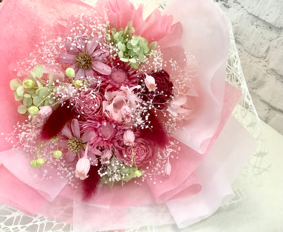 花束　プリザーブドフラワー　花束贈呈　お祝い　退職 4枚目の画像