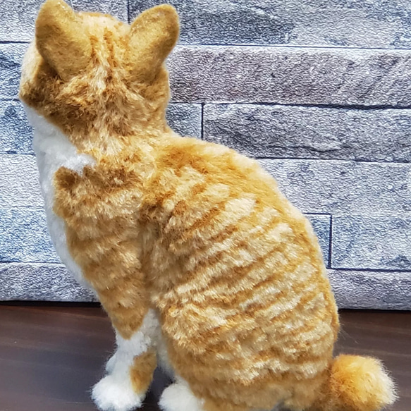 羊毛フェルトオーダーメイド、受注制作、羊毛フェルト犬、ペットロス 