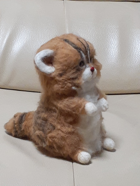 羊毛フェルト　猫ちゃん 5枚目の画像