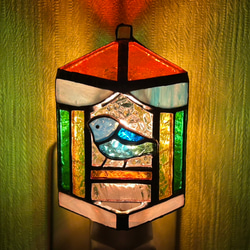 ステンドグラス絵付けパネル 「ARS LONGA」 パネル【輝く森の秋】 - YouTube