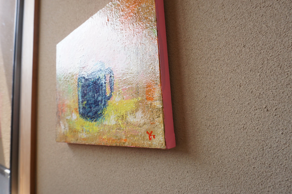 【coffee cup】＃原画＃イラスト＃ヒーリングアート＃キャンバス＃癒し＃コーヒーカップ＃子供#幸せ＃あたたかい 6枚目の画像