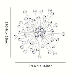 壁掛け きらきら インテリア 装飾 リビング ダイニング エントランス 37cm 華やか エレガント cht-1610 11枚目の画像