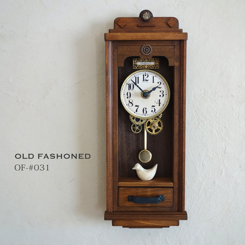 送料無料】OLD FASHIONED #31 レトロな時計 Sサイズ 1点物
