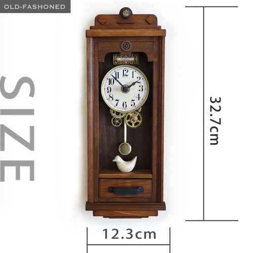 送料無料】OLD FASHIONED #31 レトロな時計 Sサイズ 1点物