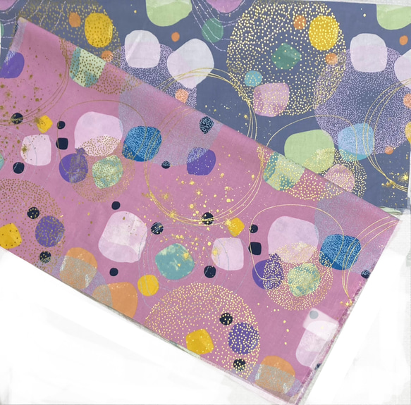 Zen Chic 「 Dancing2色セット（Flirtationシリーズ）」moda 生地 カットクロス 5枚目の画像