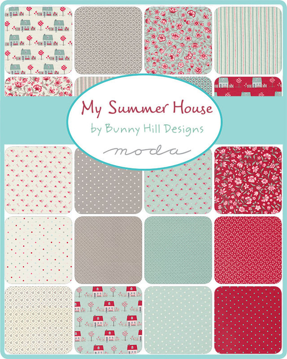 Moda/モダ/Bunny Hill Designs/My Summer House/3042-13 4枚目の画像