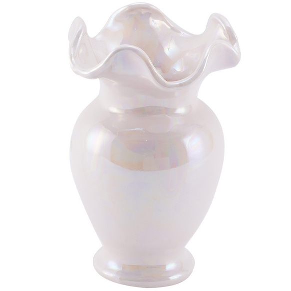 花瓶 フラワーベース 広口 軽い おしゃれ 生花 ドライフラワー 丸型 北欧 セラミック ch-923 11枚目の画像