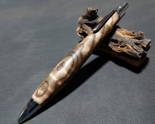 ウッドペンクラフト 神代タモ 神代タモ ウッドシャープペンシル【送料・ギフトボックス無料・当日