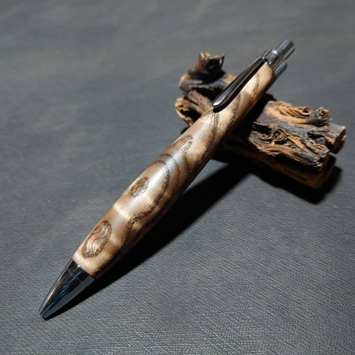 神代タモ ウッドボールペン【送料・ギフトボックス無料・当日発送