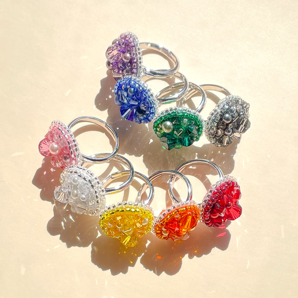 推し色の宝石箱』〜推しカラーのリング〜 指輪・リング ネリアピラ