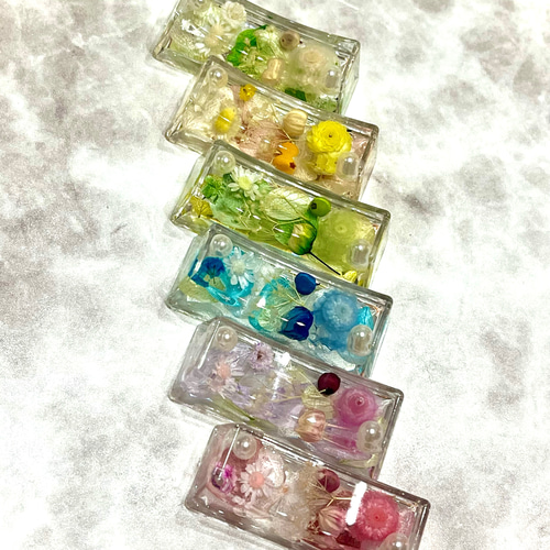 さくら様♡ 固まるハーバリウムスタンド 箸置きリース