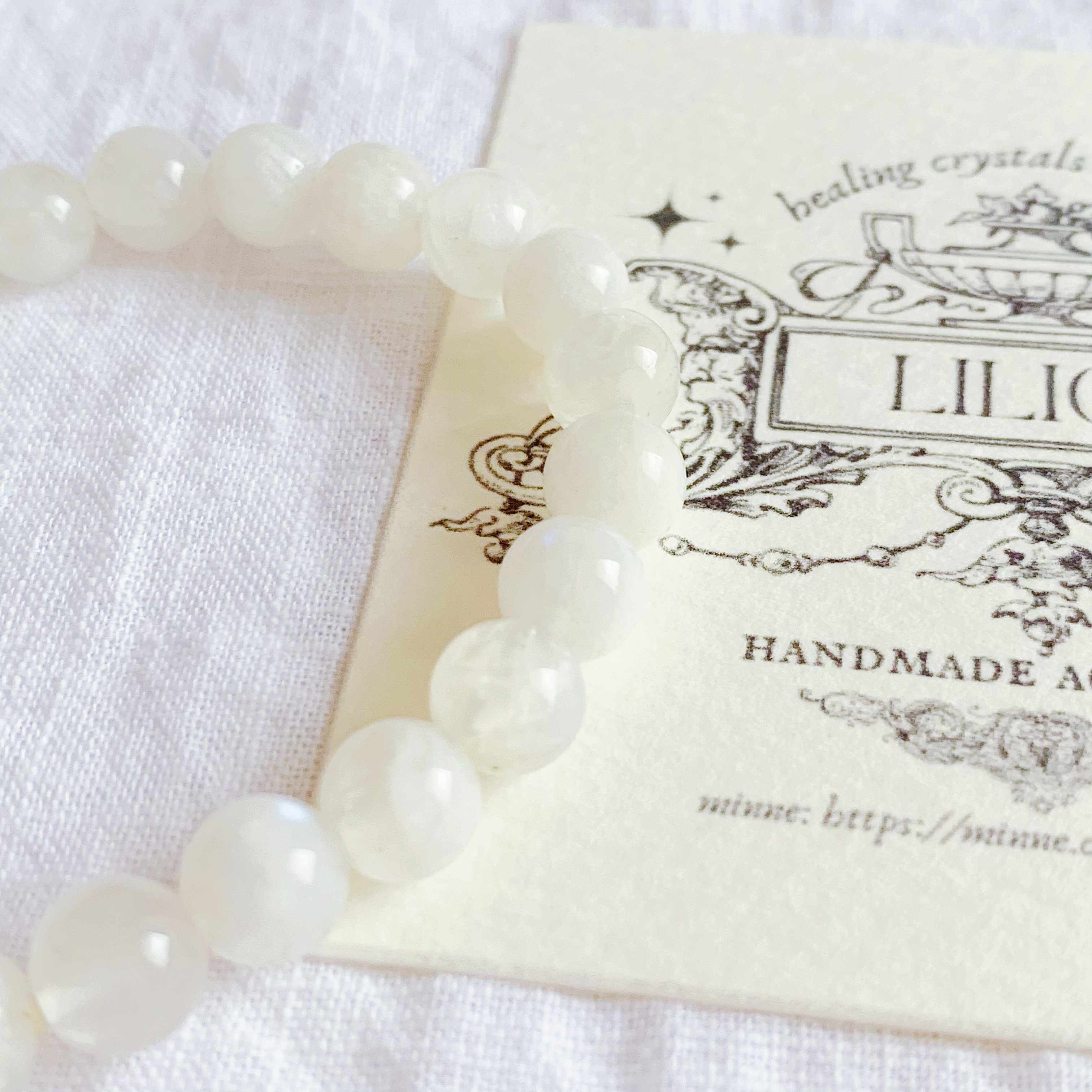 ブルームーンストーンブレスレット