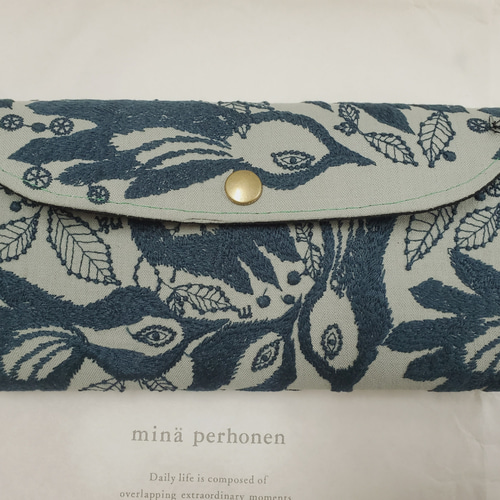 ミナペルホネンハンドメイド長財布