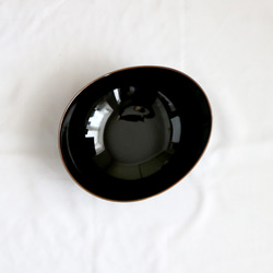 CARVE カーヴ ボール(L) 白山陶器 波佐見焼 はさみ焼き ハサミ焼 選べるカラー３色 鉢 カレー皿 パスタ皿 2枚目の画像