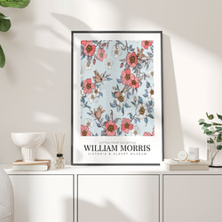 エレガント ヴィンテージ花柄アート ウィリアム・モリス インテリアポスター 海外アート 5枚目の画像