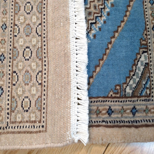 パキスタン絨毯 ハイクオリティ 81x46cm 玄関マット 手織り