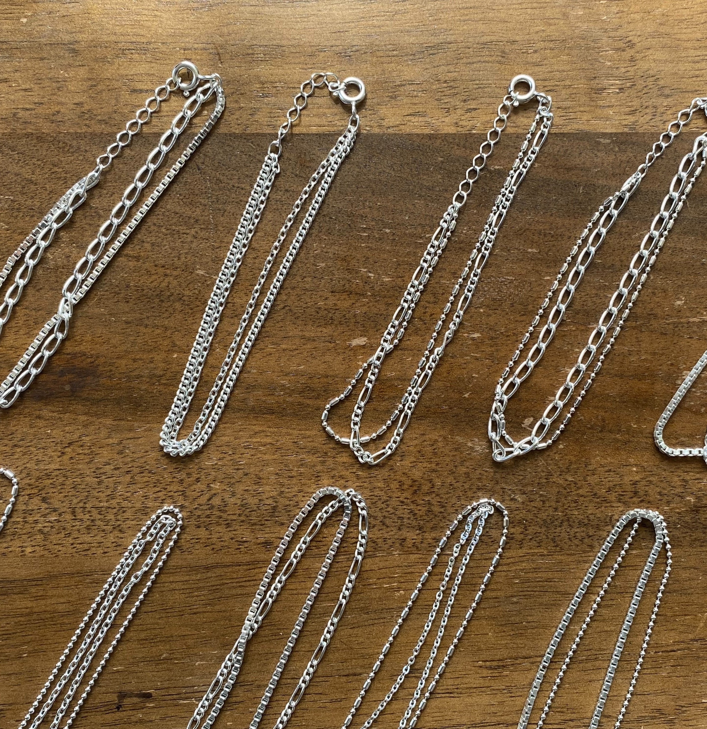 ブラス(真鍮)《ランダム10本》2連ブレスレット　福袋