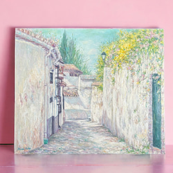 ◇油彩画 夕景 F8 油絵 「 夕 景 」 F8号 ◇油彩画 夕景 F8 FCP】 真作保証 加藤静