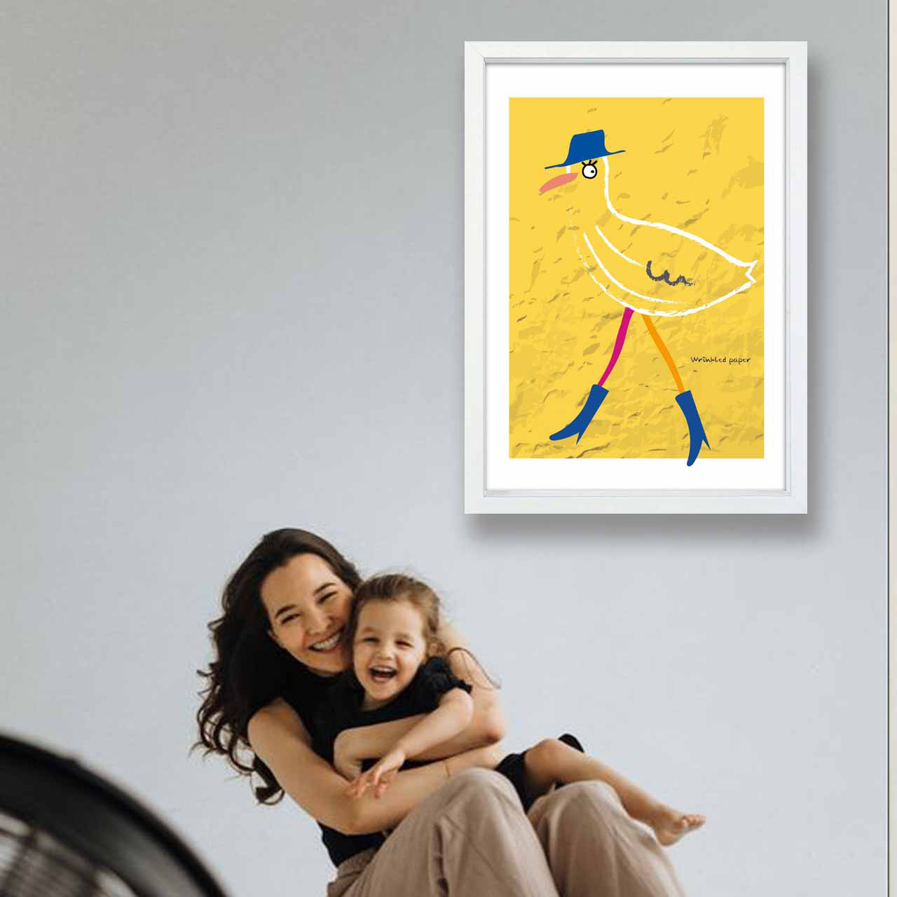 Stylish 　鳥　イラスト　ポスター　A4 A3 A2 A1　アート  　アートポスター　sei検索新着順　2484