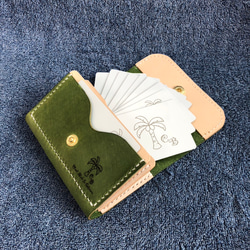 革　名刺入れ　カードケース　TEXAS/ラトゥーガ 3枚目の画像