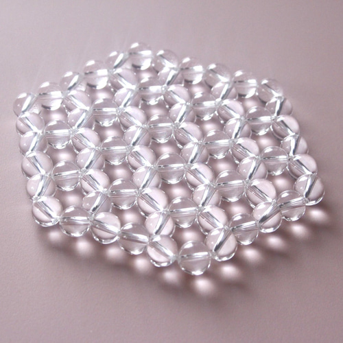 ヘキサゴンマット(約8×9cm) 8mm 天然水晶AAA(ブラジル産) その他