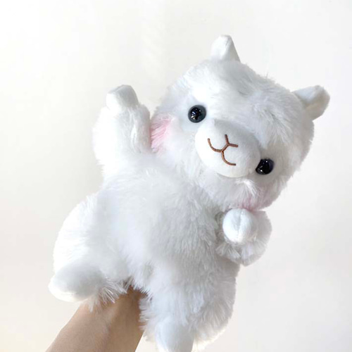 出産祝い】☆お名前入り アルパカッソぬいぐるみ入りバルーンの