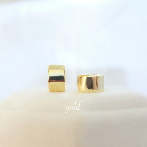 新作 シンプル 18K 高品質 上品 お洒落 選べる 3カラー シルバー