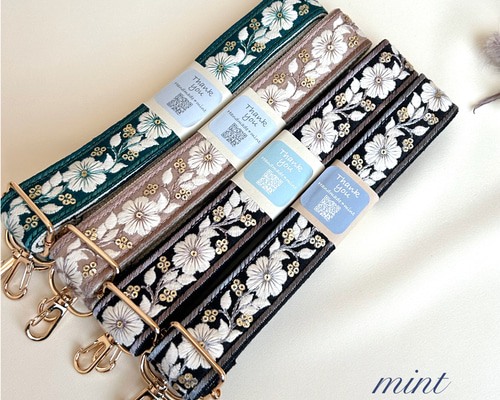 ❁pon*・゜様インド刺繍ショルダー　ミニポーチ　2点セット 0a14c3bbbee6f902c6961b0f6fdb4c
