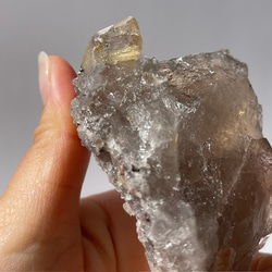 ブラジル産 Rutilated Quartz【ルチルクォーツ 原石】鉱物 天然石 自立 針金入り水晶 13枚目の画像