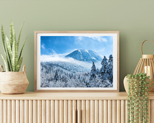 日本画②　絵画　山　田舎　風景画　アンティーク　山岳風景　オリジナル　インテリア 日本画① 絵画 山 田舎 風景画 アンティーク 山岳風景 油絵