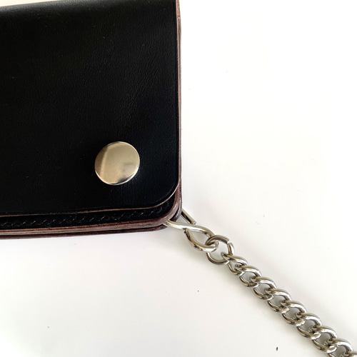 トラッカーウォレット チェーン付き 長財布 ホースハイド トラッカーウォレット チェーン付き 長財布 ホースハイド