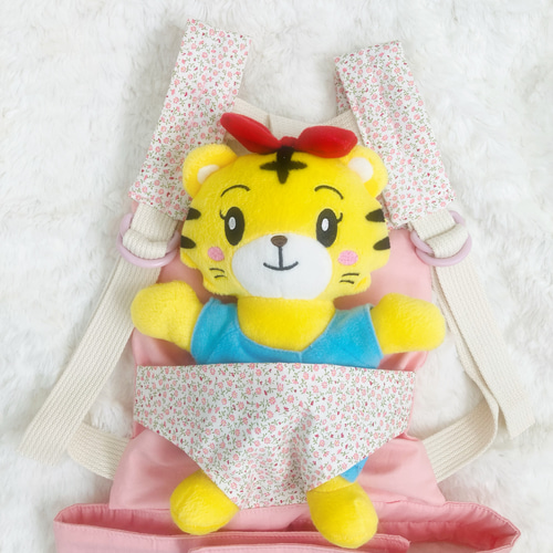 抱っこ紐 おんぶ紐 ドールキャリア ハンドメイド 人形 ピンク