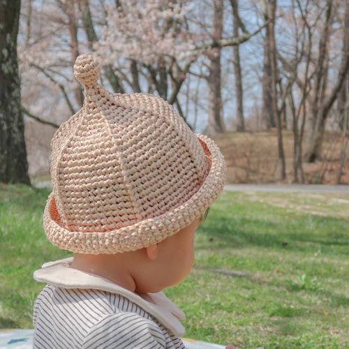 オーダー】エコアンダリアの小人帽子 帽子(ベビー・キッズ) coco