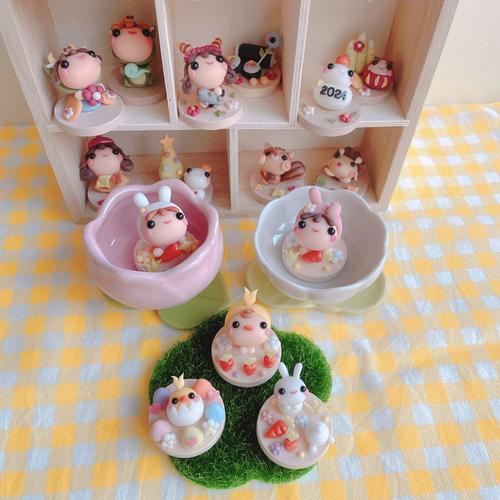 イースター＞集めてかわいい♡シリーズ/うさぎ・ひよこ