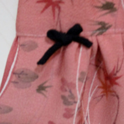 ７６４７　花柄の着物で作ったミニスカート　＃送料無料 5枚目の画像