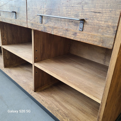 OPEN FREE SIDEBOARD　古材とアイアンの家具 3枚目の画像