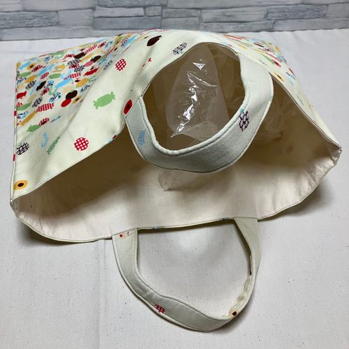 入園入学 レッスンバッグ 可愛いキャンディ柄 レッスンバッグ chii