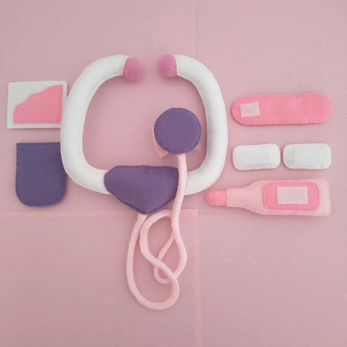 36 フェルトままごと お医者さん オーダーページ フェルトままごと