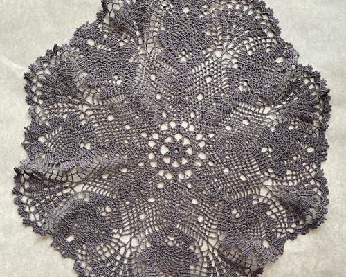 ☆.*レース編みドイリーhandmade.*☆ ハンドメイド レース編みドイリーNo.47 その他インテリア雑貨 Kazoo