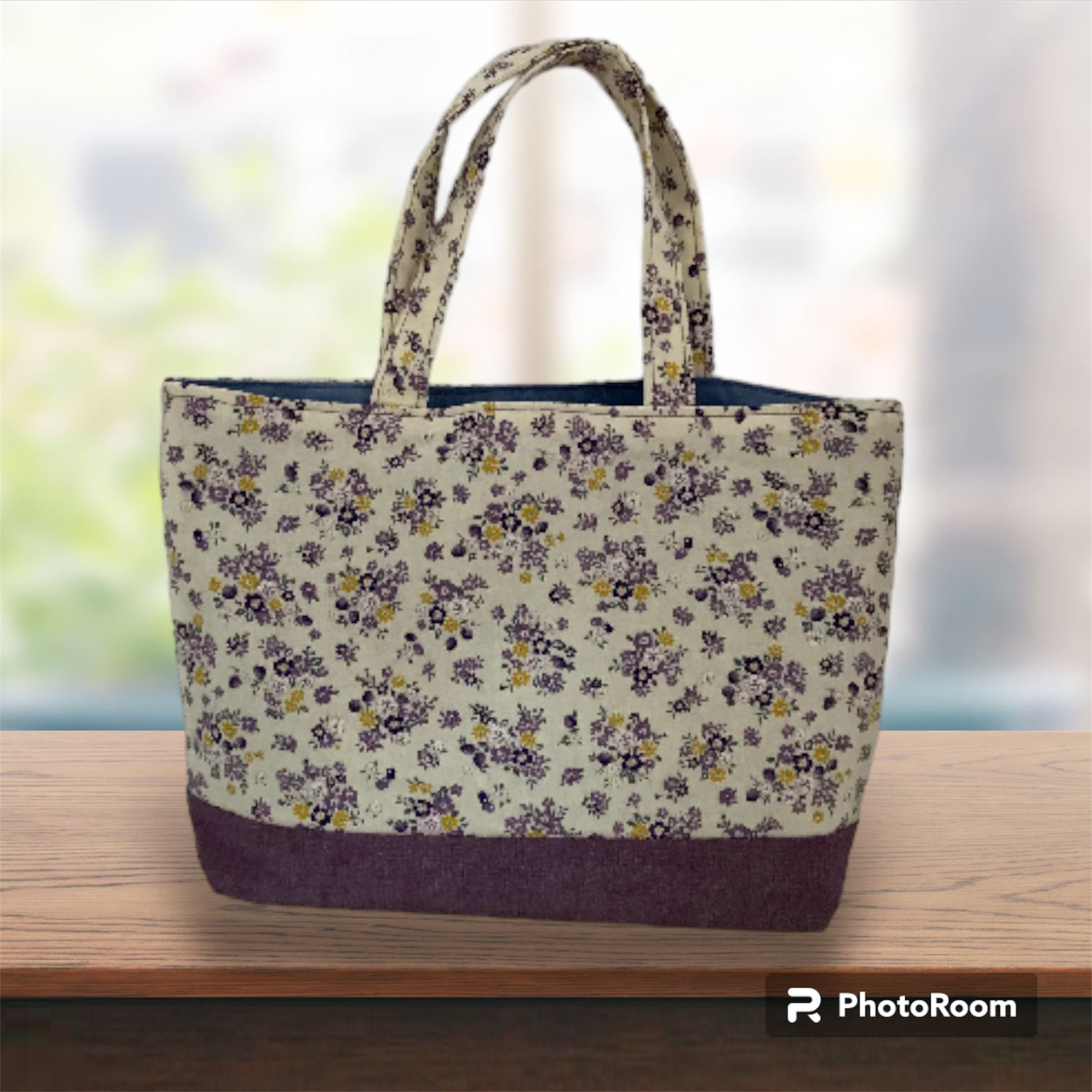 Creema限定 夏の福袋☆A4サイズOK/インド刺繍×帆布☆トート