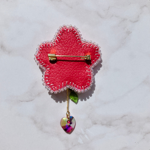 ビーズ刺繍 ✳︎SAKURAブローチ* ブローチ Bijouterie Marie ビーズ刺繍 ✳︎SAKURAブローチ* ブローチ Bijouterie Marie