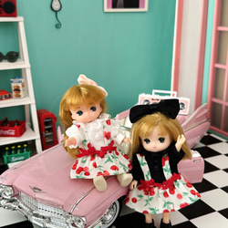 ぴん#ページ　ミニチュアドール服　　ハンドメイドドール服 ハンドメイド ドール服 女の子サイズ - メルカリ