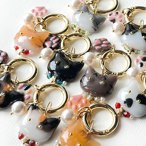 うちの子 猫キーリング その他アクセサリー soupir 通販 17403788