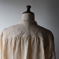 Linen relaxed shirts "Sakura" 5枚目の画像