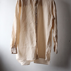 Linen relaxed shirts "Sakura" 6枚目の画像